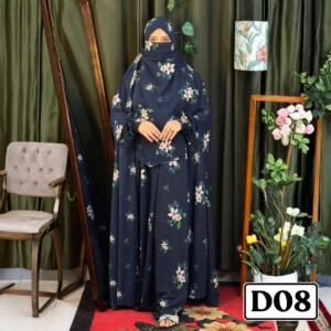 DUBAI CERY LONG ZILBAB - D08