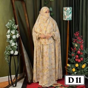 DUBAI CERY LONG ZILBAB - D11