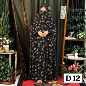 DUBAI CERY LONG ZILBAB - D12